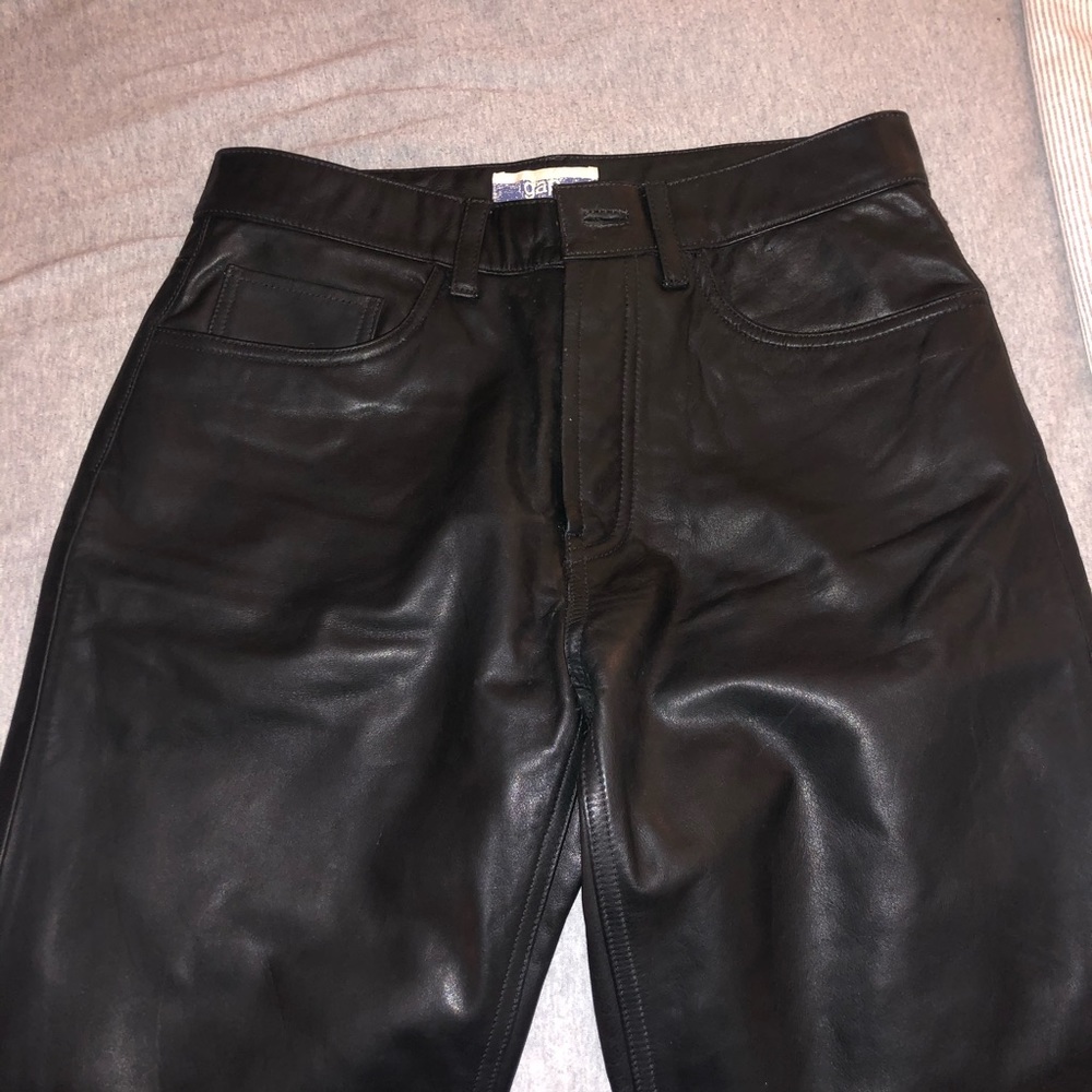 Men’s leather pants